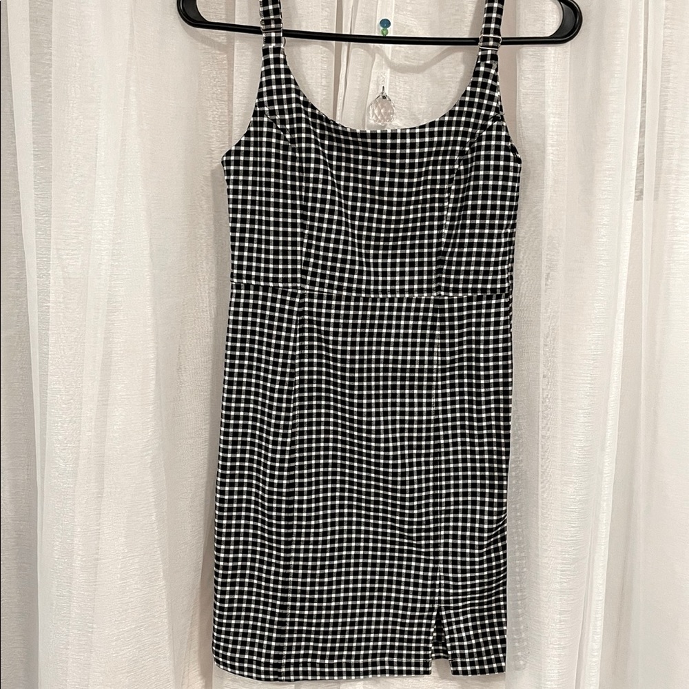 Forever 21 Grid Pattern Mini Dress – Bodycon